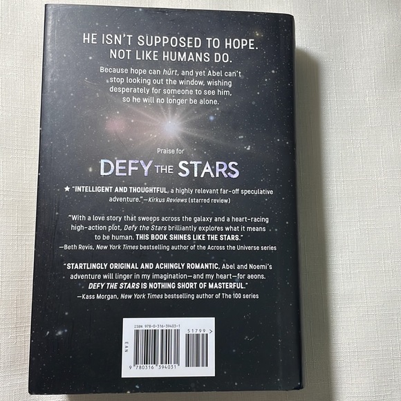 Defy the Stars: Defy the Stars by Claudia Gray (2017, Hardcover) signed - Picture 3 of 8